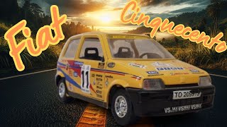 124 Bburago Fiat Cinquecento The Compact Italian Classic Reimagined [upl. by Znieh]