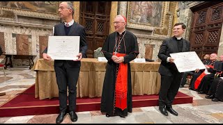 Ratzinger Prize 2023 award ceremony [upl. by Ssyla745]