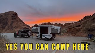 Camping in the Valley of Fire AampG Adventures [upl. by Ader463]