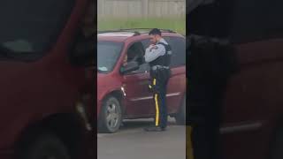 Breathalyzer test police canada dontdrinkanddrive weekend pulledover [upl. by Stanislaus]