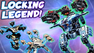 Lockdown Legendary SIREN VS DAGON amp OPHION The Meta  War Robots WR Gameplay [upl. by Eilis]