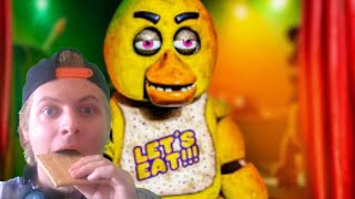 Lets Eat WHAT Chica song Reaction Rhispawn [upl. by Annoerb]