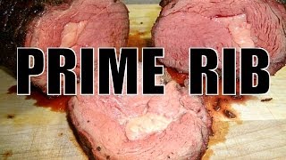 PRIME RIB RECIPE  STEP BY STEP PREP AND COOK  AmazingRibscom METHOD  BBQFOOD4U [upl. by Ferd]