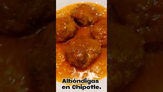 Albóndigas en Chipotle [upl. by Ranjiv]