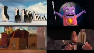 All Four DreamWorks amp Pixar Movies At Once [upl. by Arednaxela]