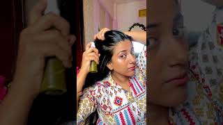 Hair Spray for Longest Hair Growth  Haircare at home shorts haircare [upl. by Aneerahs]