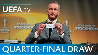 Watch the full UEFA Europa League draw [upl. by Alvord]