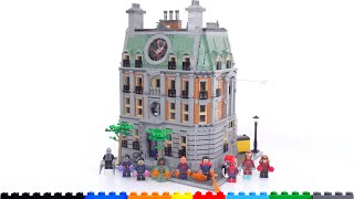 LEGO Sanctum Sanctorum 2022 review amp Modular building comparisons 76218 [upl. by Aixela]