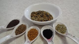 Panch Phoron  Spice Mix  Indian Gourmet by Bhavna [upl. by Yreneh462]