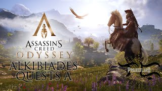 Assassins Creed Odyssey 2018  Alkibiades Quests A [upl. by Dduj]