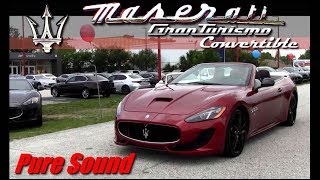 2017 Maserati GranCabrio Sport [upl. by Mellar9]