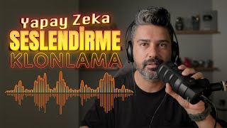 SESLENDİRMEDE ve SES KLONLAMADA DEVRİM [upl. by Aserehc]