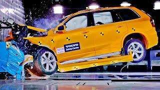 2021 VOLVO XC90 – Frontal Crash Test [upl. by Nyladnek]