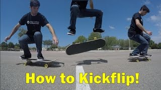 How to Kickflip with Hacks [upl. by Analram]