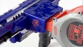 Nerf NStrike Elite Firestrike Strongarm and Stryfe Blasters [upl. by Eedissac]