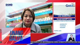 Panayam kay Asec Irene Dumlao Spokesperson DSWD  Unang Balita [upl. by Anahsahs]