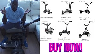 Whats the Best Electric Golf Trolley to Buy [upl. by Euqinay]