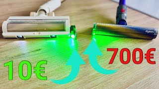 DysonStyle für wenig Geld Grüne LaserLEDs für deinen Akkusauger [upl. by Gaelan537]