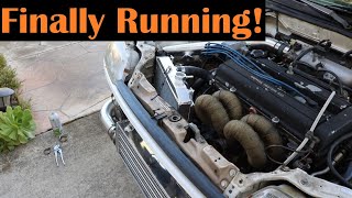 EF Sedan Bseries Turbo Build Ep 5 [upl. by Airitac86]