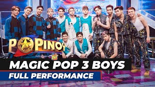 MAGIC POP 3 BOYS perform “Tindahan Ni Aling Nena” by Eraserheads  PoPinoy Episode 22 [upl. by Sonaj801]