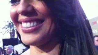 Sara Ramirez Interview from the red carpet  CNN Heroes 2011 [upl. by Irmo]