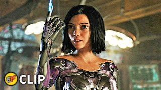 Alitas New Berserker Body Scene  Alita Battle Angel 2019 Movie Clip HD 4K [upl. by Ashton683]