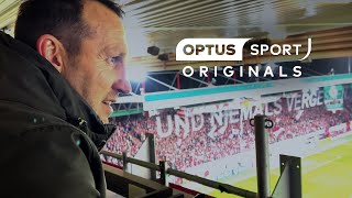 Forbidden beer and cracking atmosphere Schwarzers DFB Pokal experience  Optus Sport Originals [upl. by Amitie]