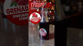 Syrups 101  Homemade Grenadine Pomegranate Syrup [upl. by Nels]