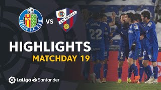 Highlights Getafe CF vs SD Huesca 10 [upl. by Anitsyrhk660]