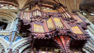 GF Handels Sarabande in D Minor at Ely Cathedral [upl. by Ondrea]