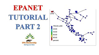 EPANET Tutorial Part 2 Water Distribution Network Analysis [upl. by Lattonia913]