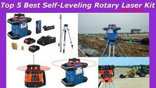 Top 5 Best SelfLeveling Rotary Laser Kit with Tripod in 2025 Reviews amp Buying Guide [upl. by Dnomhcir626]