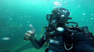 Scuba Diving at Churna Balochistan [upl. by Pentha]