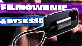 Filmowanie amp dysk SSD  💙  Dlaczego warto nagrywać na dysk zewnętrzny Test ADATA ELITE SE880 [upl. by Esiouqrut67]