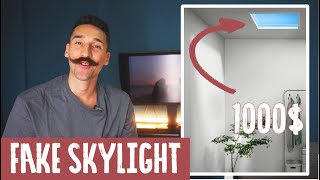 Fake LED skylight Pesetech unboxing and quick look [upl. by Octavian237]