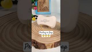 Picture Printing on Soap 😱😱 ideas printing laserprinting photo shorts youtubeshortstrailblaze [upl. by Nagram]