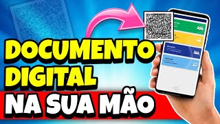 Como COMPARTILHAR BAIXAR Documento Digital CRLV do seu Veículo na Carteira Digital pelo Celular [upl. by Aliek802]