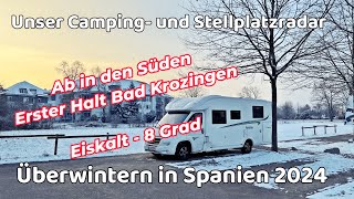 Überwintern in Spanien Wohnmobilreise mit Hund unsere Stellplatz und Campingplätze [upl. by Raf]