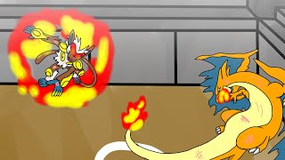 Mega Charizard Vs Infernape Pokémon Tournament [upl. by Attalie139]