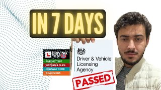 DVLA Driving Theory Test in 7 days Challenge [upl. by Ziagos102]