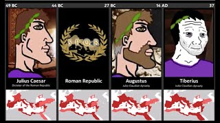 Unbiased History Roman Emperors Timeline [upl. by Gussie]