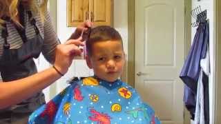 How to cut Little Boy Haircut [upl. by Heidy]