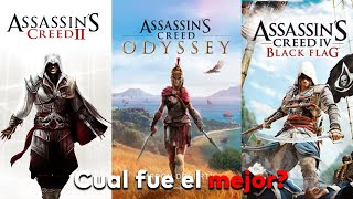 Top mejores juegos de la saga Assasins creed  Pasión Player [upl. by Tnilk]