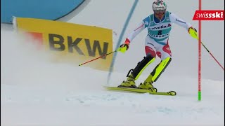 World Cup Adelboden  Ski alpin Highlights Slalom [upl. by Adnileb]