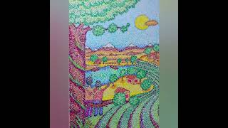 Creative Pointillism Art pointillism art creative [upl. by Remy]