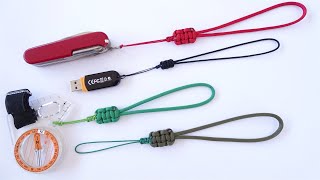 DIY Paracord Lanyard That You Can Attach to Anything [upl. by Sapowith]