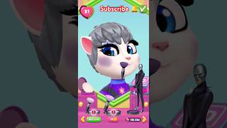 hawkmoth miraculous🖤💜💙✨💫🌟 makeover🎯🌈✨🤗 mytalkingangela2 cosplay shortsfeed shorts trending [upl. by Oran]