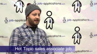 Hot Topic Interview  Sales Associate [upl. by Ettenwahs]