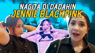 KONSER BLACKPINK YANG PALING BERKESAN BUAT NAGITA DISAPA LANGSUNG SAMA JENNIE DARI ATAS PANGGUNG [upl. by Melisenda]