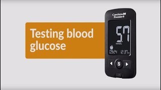 CareSens N Premier Testing Blood Glucose [upl. by Eiddal]